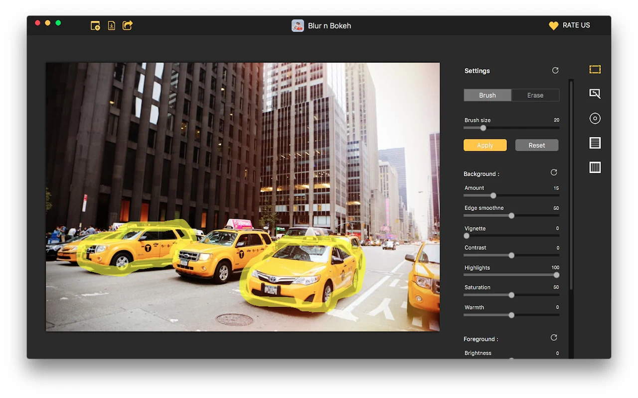 Blur n Bokeh 3.5 - 突出显示和聚焦图像 Blur n Bokeh 3.5 - 突出显示和聚焦图像