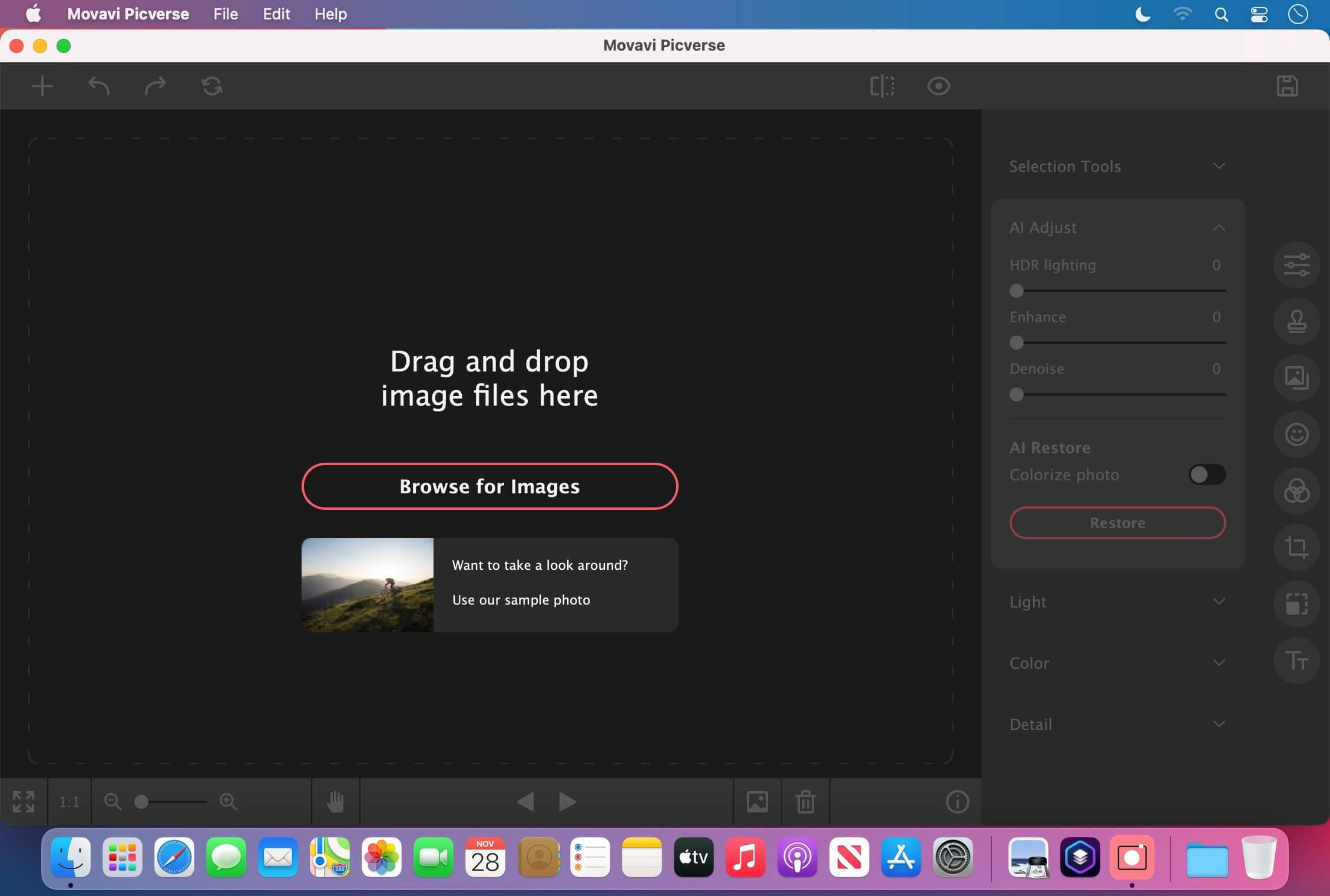 Movavi Picverse 1.11.0 - 基于AI的照片编辑 Movavi Picverse 1.11.0 - 基于AI的照片编辑