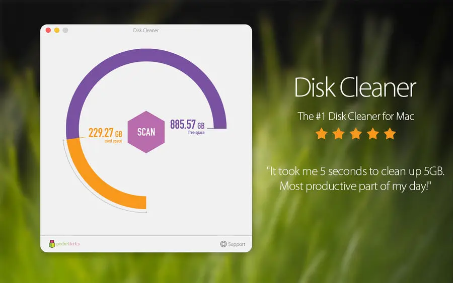Disk Cleaner 1.6 - 快速扫描并删除占用磁盘空间的文件