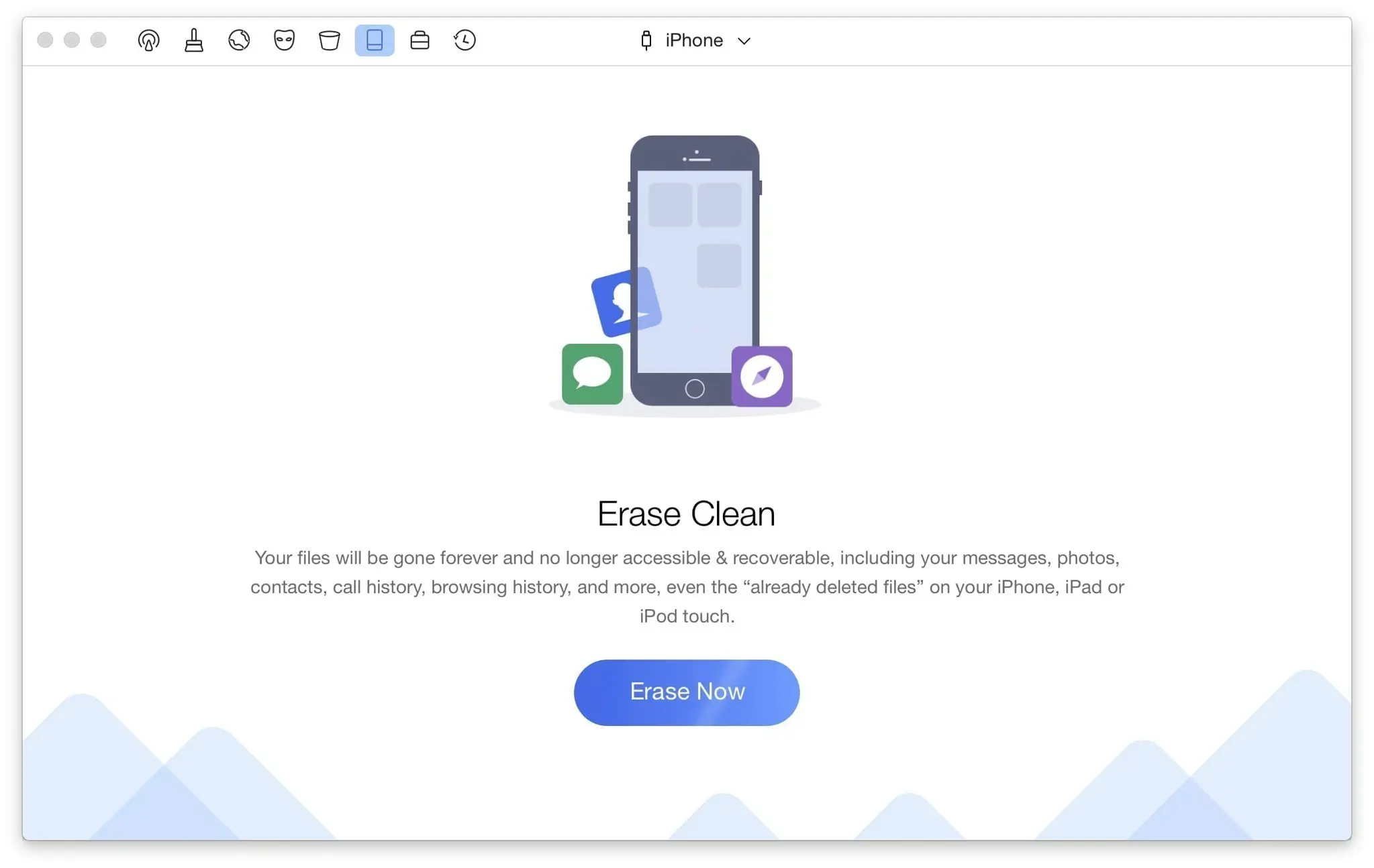 PhoneClean Pro 5.6.1 - iPhone和iPad垃圾文件清理工具