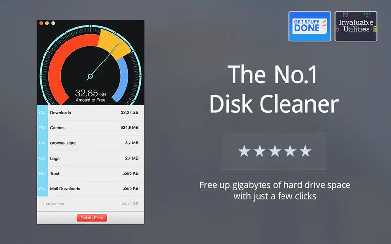 Disk Diag 1.6 - 删除Mac上无用的文件