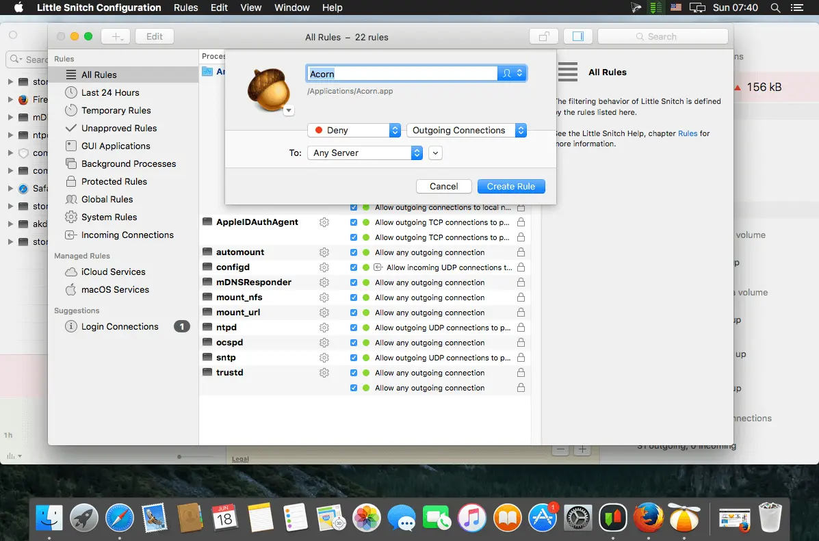 Little Snitch 5.7.4 -    监视Mac网络流量