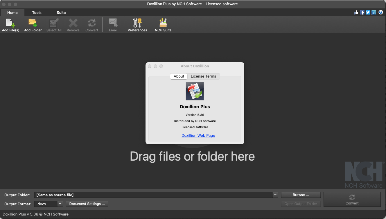 Doxillion Plus 6.47 - 多格式文档(Word PDF)转换