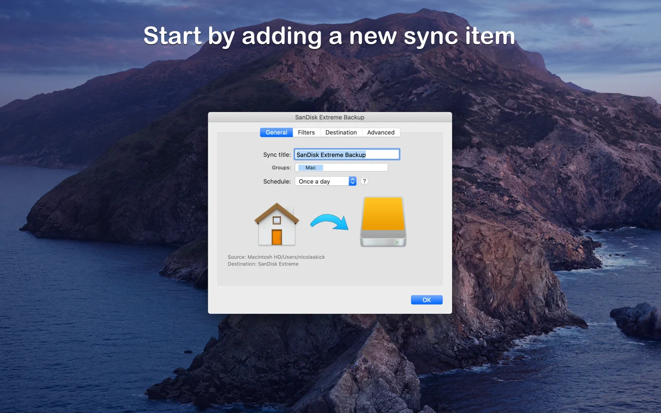 SyncTime 4.6 - Mac文件同步