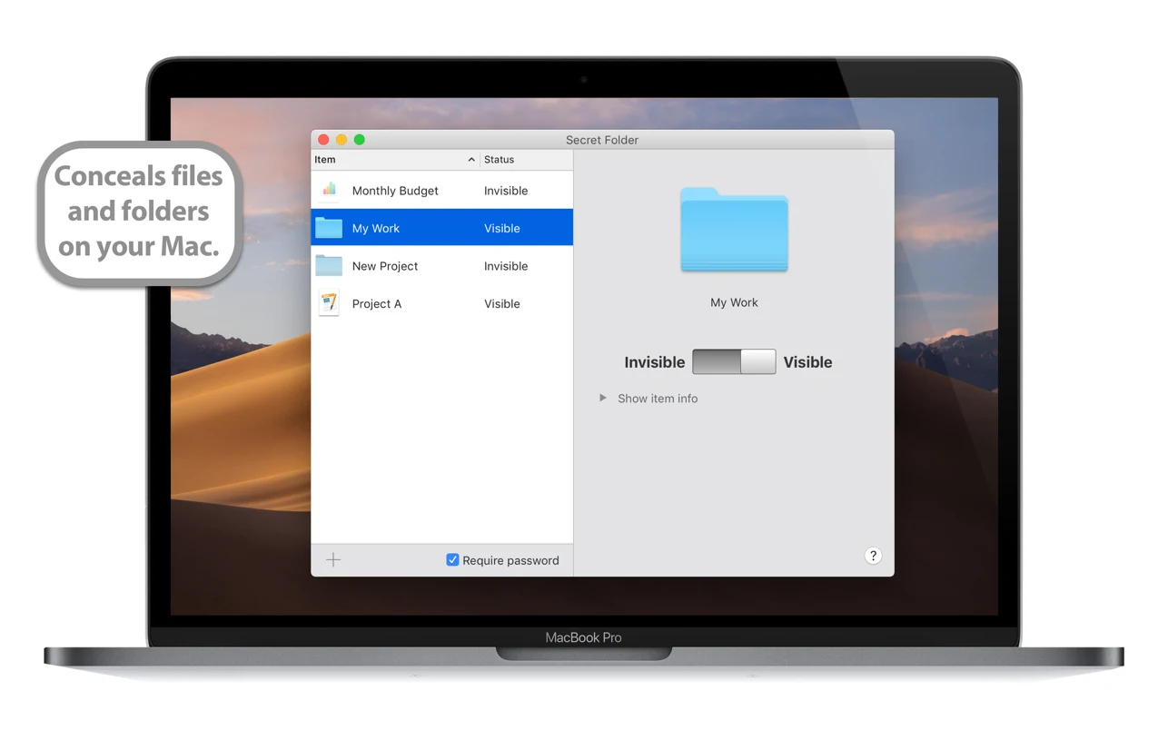 Secret Folder Pro 11.0 - 保护私密文件夹