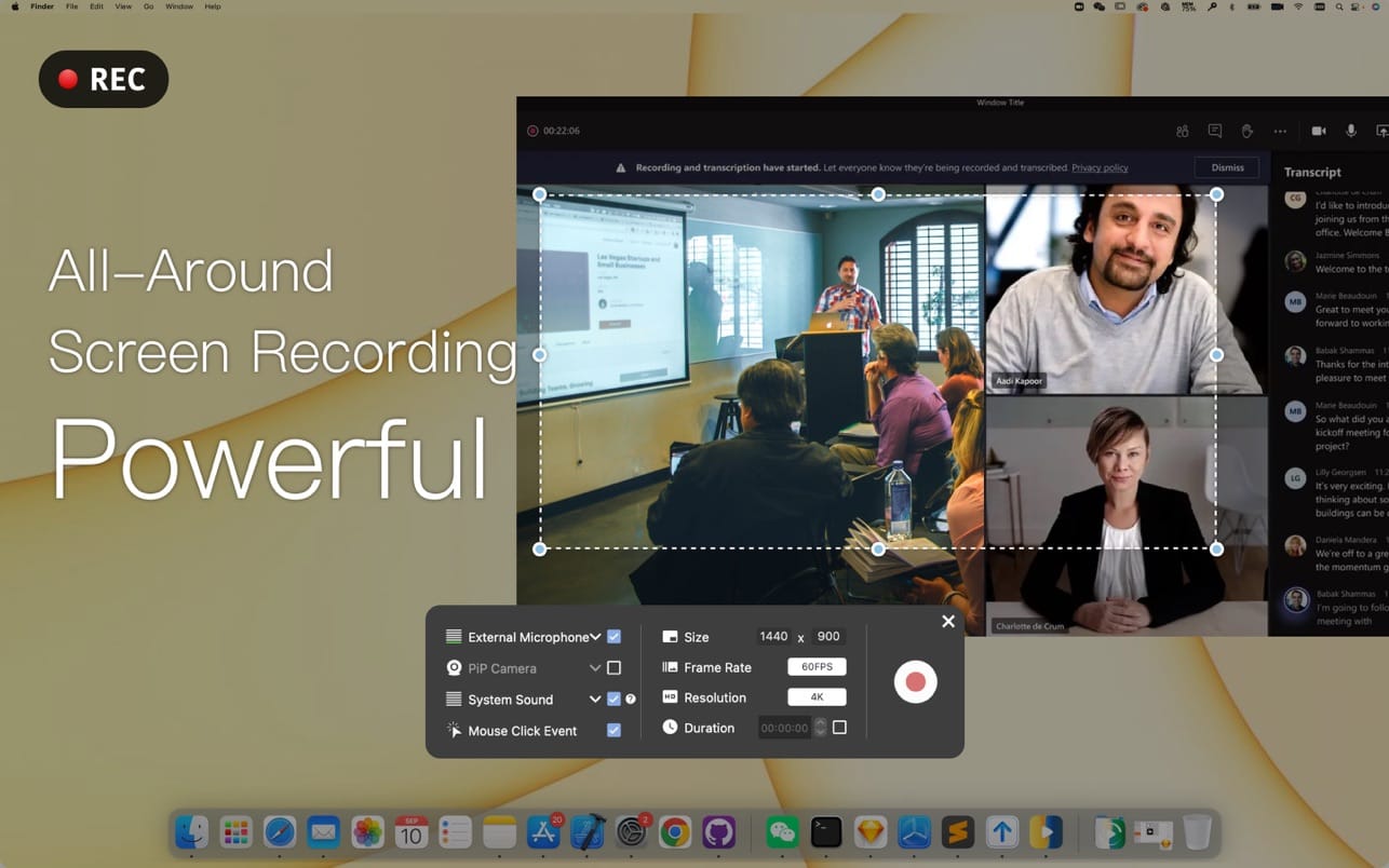 Screen Recorder by Omi 1.3.14 -      屏幕录制工具