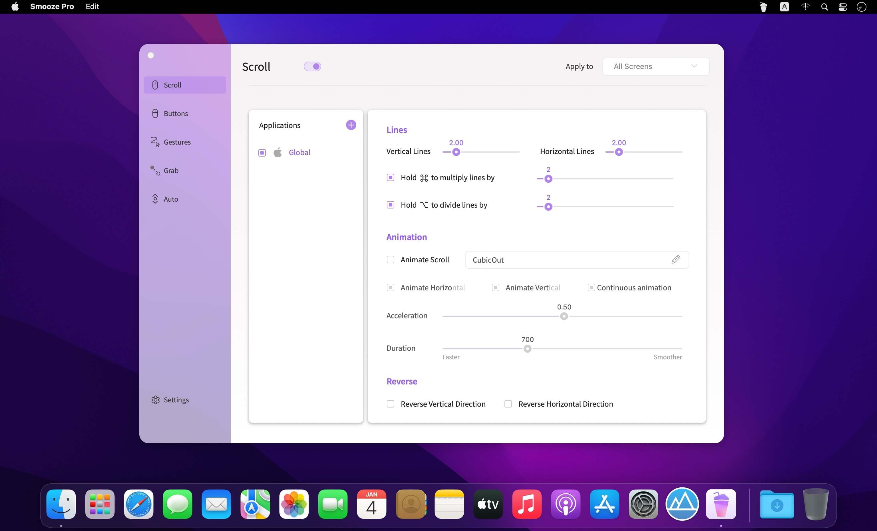 Smooze Pro 2.1.20 -    鼠标增强