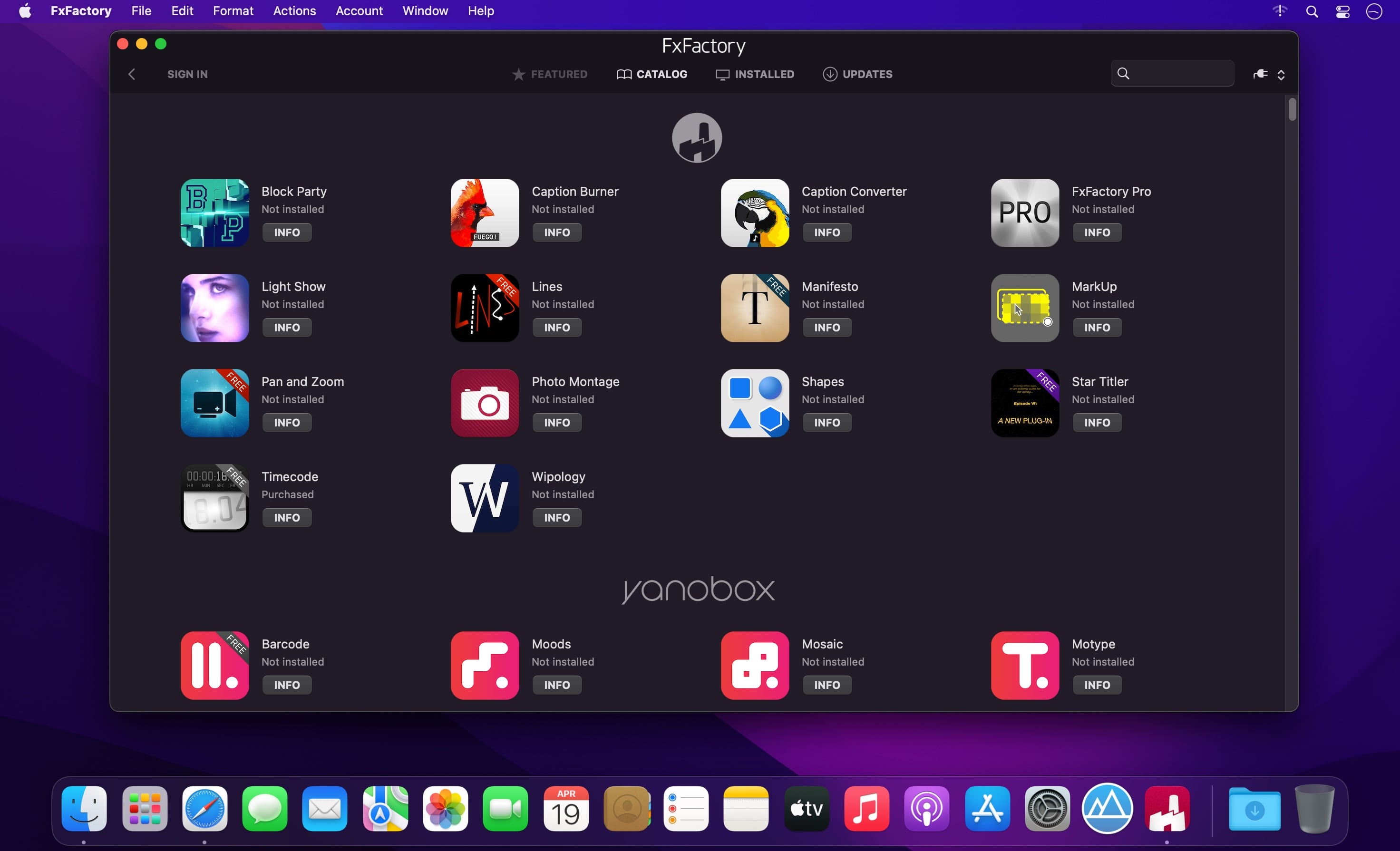 FxFactory 8.0.11 (7691) -  视觉效果工具