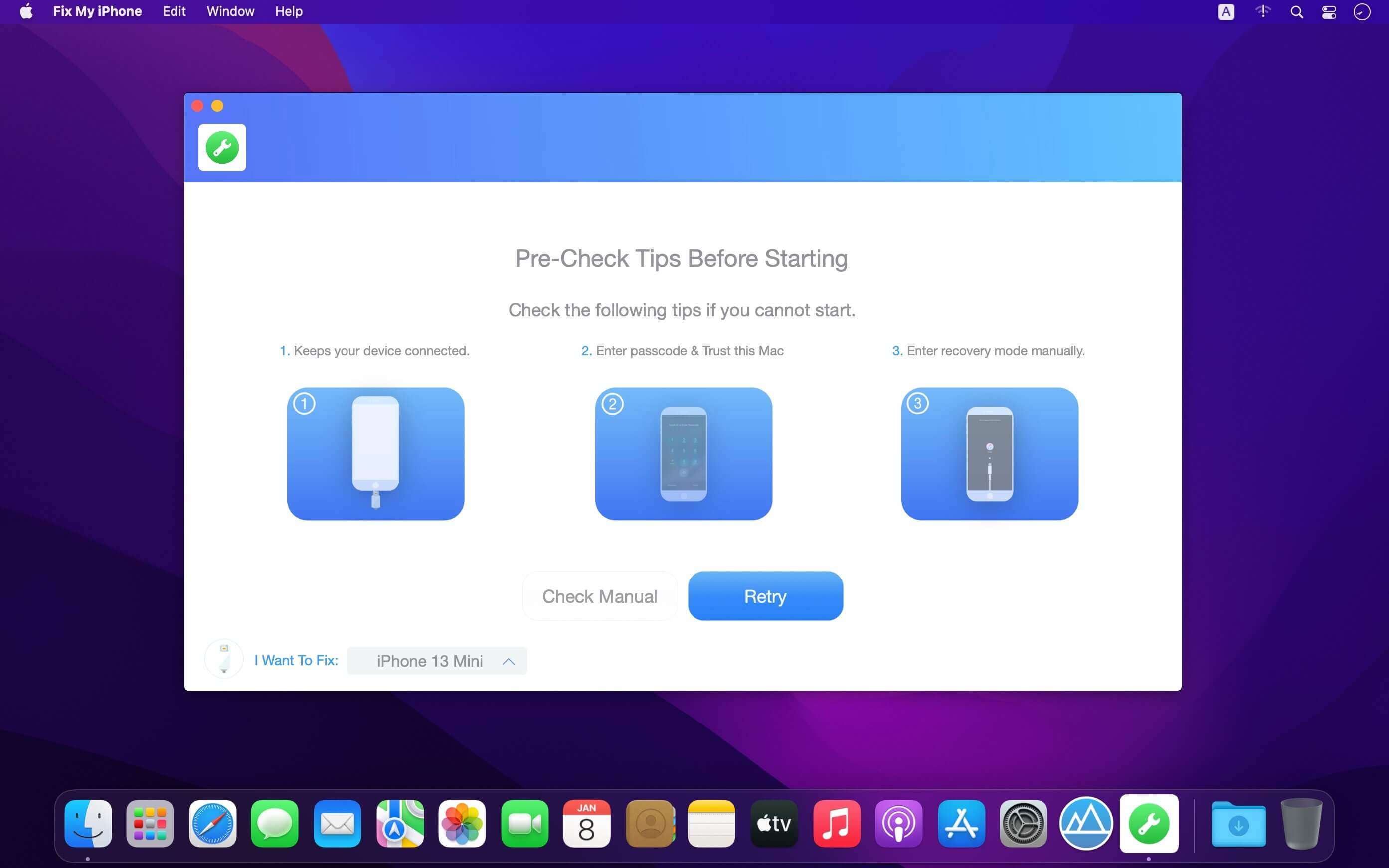 Fix My iPhone 2.4.19 -    iOS系统恢复工具