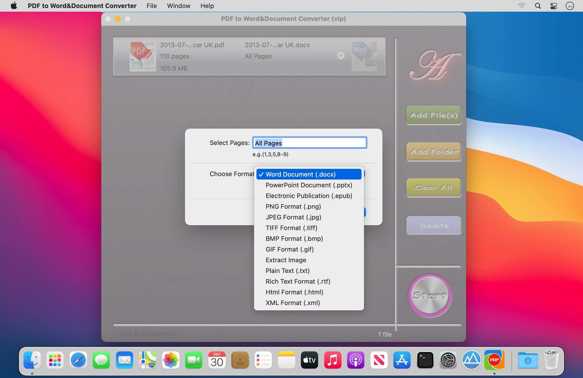 PDF & Document Converter 6.2.6 - PDF文档转换为其他格式
