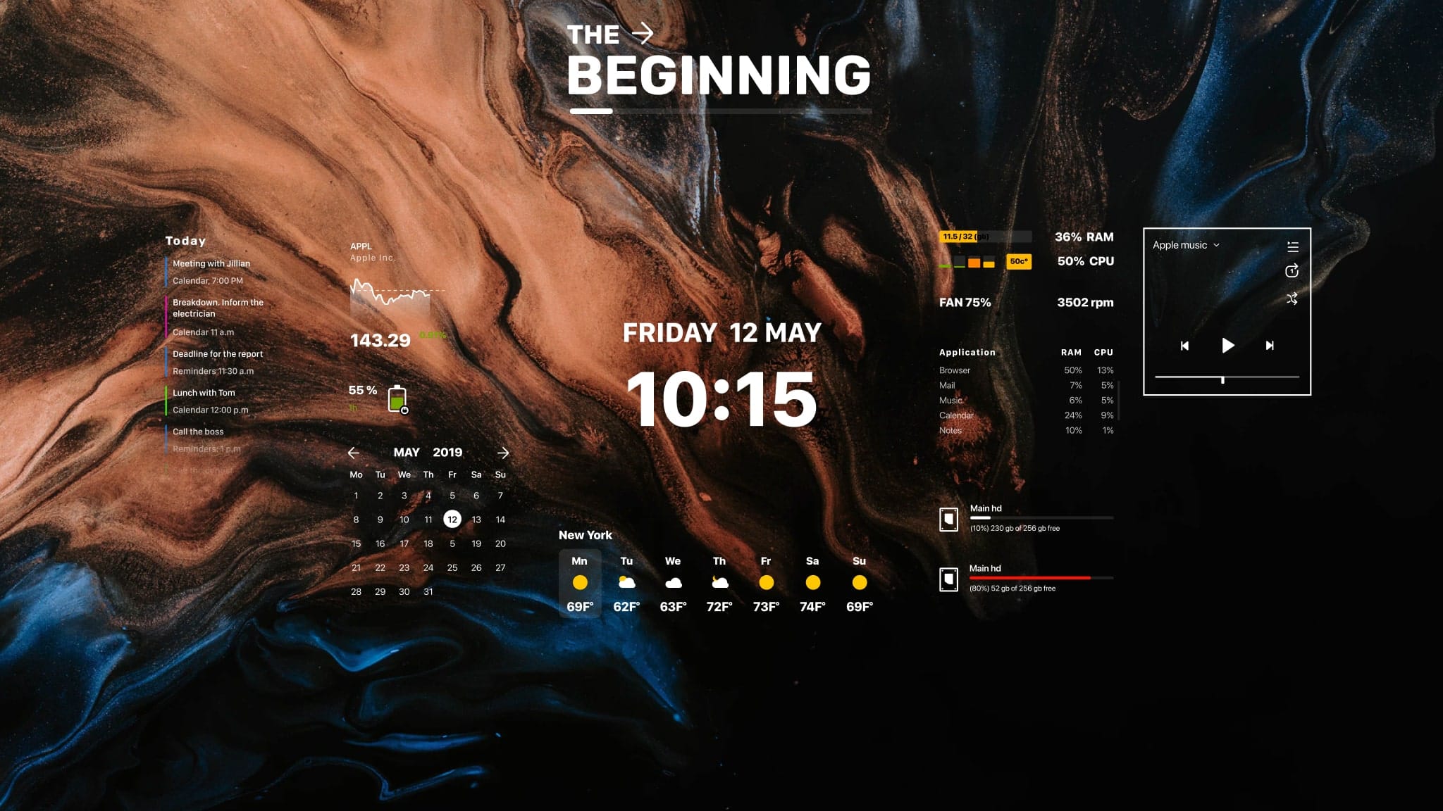 Widgetter 1.16.1W - 桌面定制