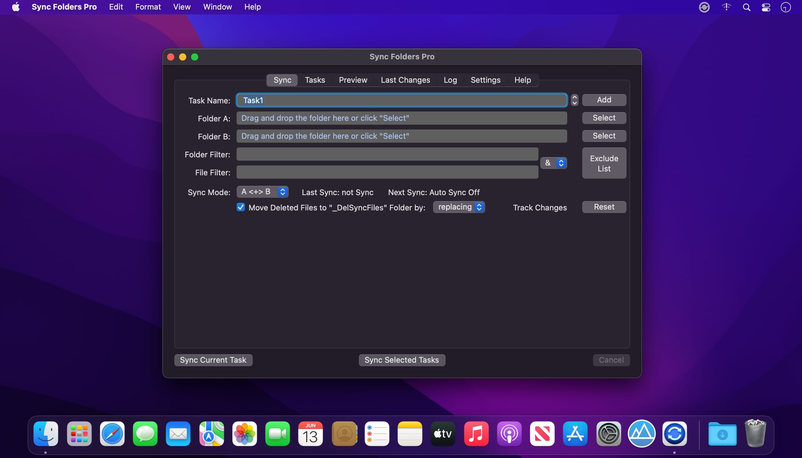 Sync Folders Pro 4.7.5 -     文件夹同步工具